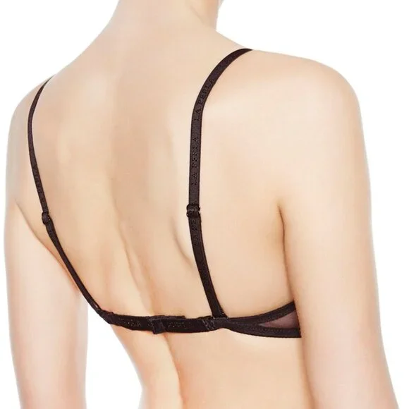 La Perla Daily Design Push Up Black Convertible Padded Bra